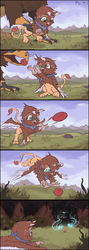 Size: 1200x3375 | Tagged: safe, artist:assasinmonkey, griffon, comic:little gryphy, first contact war, comic