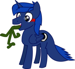 Size: 1024x954 | Tagged: safe, artist:flicktransition, oc, oc only, oc:noxington nocte, monster pony, original species, pony, tatzlpony, noxington nocte, tentacles