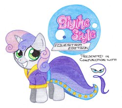 Size: 900x800 | Tagged: safe, artist:rmsaun98722, rarity, sweetie belle, pony, unicorn, g4, blythe baxter, clothes, drawing, dress, fanfic, littlest pet shop, my littlest pet shop: escape from equestria, traditional art