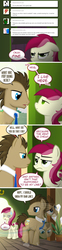 Size: 700x2830 | Tagged: safe, artist:stylus, doctor whooves, roseluck, time turner, g4, ask, doctor who, necktie, the doctor, thedoctorandroseluck, tumblr, tumblr comic, writer: novelty