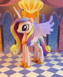 Size: 773x950 | Tagged: safe, artist:krowzivitch, princess cadance, pony, g4, female, figurine, sculpture, smiling, solo, spread wings