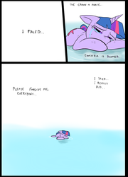 Size: 696x965 | Tagged: safe, artist:metal-kitty, twilight sparkle, pony, unicorn, comic:mlp project, g4, comic, crying, female, mare, solo