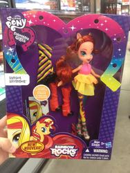 Size: 720x960 | Tagged: safe, sunset shimmer, pony, equestria girls, g4, my little pony equestria girls: rainbow rocks, official, doll