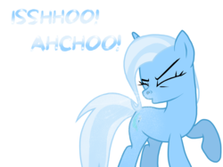 Size: 2048x1536 | Tagged: safe, artist:proponypal, trixie, pony, unicorn, g4, female, horn, mare, mucus, nostrils, simple background, sneezing, sneezing fetish, snot, solo, spray, transparent background