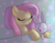 Size: 1100x849 | Tagged: safe, artist:1trick, angel bunny, fluttershy, g4, 1trickpone's sleeping ponies, fluttermom, sleeping, snuggling