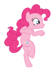 Size: 7647x10000 | Tagged: safe, artist:archive-alicorn, pinkie pie, g4, absurd resolution, simple background, transparent background, vector