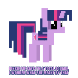 Size: 6000x6000 | Tagged: safe, artist:greaterlimit, twilight sparkle, alicorn, pony, g4, absurd resolution, female, mare, pun, rectangle pony, simple background, solo, transparent background, twilight sparkle (alicorn)