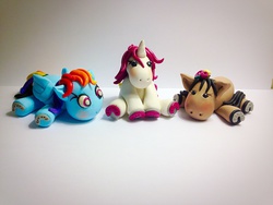 Size: 2048x1536 | Tagged: safe, artist:tempiesmenagerie, rainbow dash, oc, g4, irl, photo, sculpture