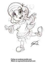 Size: 1163x1602 | Tagged: safe, artist:saymanhd, fluttershy, human, g4, child, clothes, converse, cute, female, humanized, monochrome, shoes, shyabetes, sketch, solo, sweatershy, younger