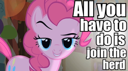 Size: 960x538 | Tagged: safe, screencap, pinkie pie, g4, party of one, join the herd, solo