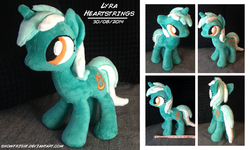 Size: 1250x750 | Tagged: safe, artist:snowfright, lyra heartstrings, g4, irl, photo, plushie