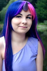 Size: 2613x3900 | Tagged: safe, artist:oonickioo, twilight sparkle, human, g4, cosplay, high res, irl, irl human, photo