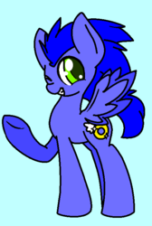 Size: 481x715 | Tagged: safe, artist:xstormfire5159x, pony, male, ponified, solo, sonic the hedgehog, sonic the hedgehog (series)