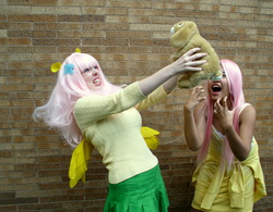 Size: 2950x2304 | Tagged: safe, fluttershy, human, g4, cosplay, high res, irl, irl human, photo