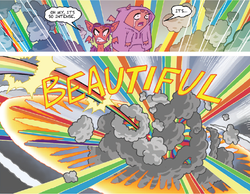 Size: 724x562 | Tagged: safe, artist:tony fleecs, idw, official comic, big boy the cloud gremlin, runt the cloud gremlin, cloud gremlins, g4, micro-series #2, my little pony micro-series, comic, reaction image