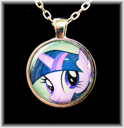 Size: 2096x2160 | Tagged: safe, artist:primmrose, twilight sparkle, g4, customized toy, high res, necklace