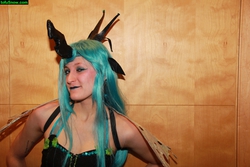 Size: 1200x800 | Tagged: safe, artist:shauntinasha, queen chrysalis, human, g4, cosplay, irl, irl human, photo