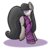 Size: 1358x1340 | Tagged: safe, artist:abaddon41, octavia melody, g4, clothes, female, hoodie, simple background, solo, transparent background