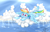 Size: 2200x1400 | Tagged: safe, artist:xcopyen002, rainbow dash, g4, cloud, cloudy, crepuscular rays, cute, dashabetes, female, lying, lying down, smiling, solo, spread wings