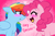 Size: 800x530 | Tagged: safe, artist:party-yin, pinkie pie, rainbow dash, g4, female, lesbian, ship:pinkiedash, shipping