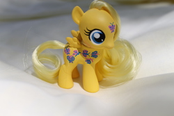 Size: 4272x2848 | Tagged: safe, artist:tiellanicole, dancing butterflies, g1, g4, brushable, customized toy, female, filly, g1 to g4, generation leap, irl, photo, solo, toy