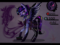 Size: 4000x3000 | Tagged: dead source, safe, artist:bonbrony, twilight sparkle, alicorn, pony, g4, female, high res, mare, solo, twilight sparkle (alicorn)