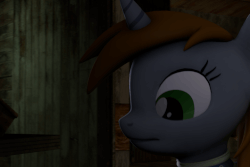 Size: 720x480 | Tagged: dead source, safe, artist:digivee, oc, oc only, oc:littlepip, pony, unicorn, fallout equestria, 3d, animated, clothes, fanfic, fanfic art, female, horn, jumpsuit, mare, solo, source filmmaker, talking, vault suit