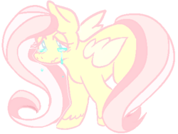 Size: 421x319 | Tagged: safe, artist:flowerkeys, fluttershy, g4, crying, female, sad, solo