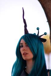 Size: 638x960 | Tagged: safe, artist:moorisa42, queen chrysalis, human, g4, cosplay, irl, irl human, photo