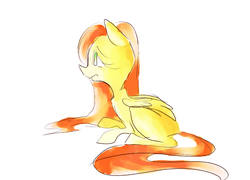 Size: 590x425 | Tagged: safe, artist:lionala, fluttershy, g4, binary brush, female, solo