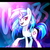 Size: 1000x1000 | Tagged: safe, artist:ange4l, dj pon-3, vinyl scratch, g4, female, solo