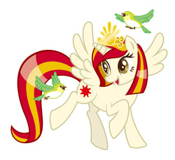 Size: 600x546 | Tagged: safe, artist:rikuta, oc, oc only, oc:poniko, alicorn, pony, alicorn oc, pixiv, solo