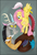 Size: 856x1268 | Tagged: dead source, safe, artist:mickeymonster, artist:mn27, discord, fluttershy, g4