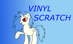 Size: 1980x1210 | Tagged: safe, artist:daisy meadows, dj pon-3, vinyl scratch, g4, cutie mark, female, solo