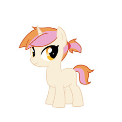 Size: 3000x3000 | Tagged: safe, artist:kianamai, oc, oc only, oc:pixel bit, kilalaverse, female, filly, high res, next generation, offspring, parent:button mash, parent:sweetie belle, parents:sweetiemash, simple background, solo, white background