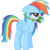 Size: 900x895 | Tagged: safe, artist:presstoshoot, rainbow dash, g4, bridle, female, simple background, solo, transparent background, vector