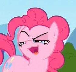 Size: 337x320 | Tagged: safe, screencap, pinkie pie, earth pony, pony, g4, pinkie pride, season 4, faic, female, great moments in animation, mare, pinkie pie is best facemaker, ponk, ponyface, solo