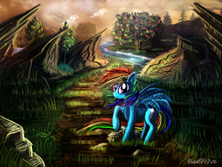 Size: 5000x3750 | Tagged: safe, artist:calebp1716, rainbow dash, g4, female, solo