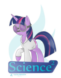 Size: 2105x2698 | Tagged: safe, artist:allyster-black, twilight sparkle, g4, clothes, female, goggles, high res, lab coat, science, solo