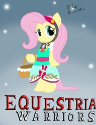 Size: 2529x3318 | Tagged: safe, artist:bigrinth, fluttershy, butterfly, pony, g4, agitha, bipedal, cosplay, crossover, cute, equestria warriors, female, high res, hnnng, hyrule warriors, shyabetes, solo, the legend of zelda
