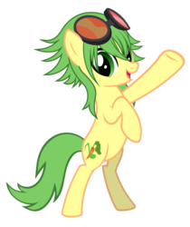Size: 1600x1902 | Tagged: safe, artist:cutesieart, pony, female, gumi, mare, ponified, solo, vocaloid