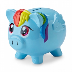 Size: 600x600 | Tagged: safe, rainbow dash, g4, female, merchandise, piggy bank, solo