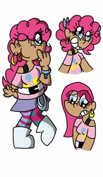 Size: 600x1024 | Tagged: safe, artist:colorfulwonders, pinkie pie, human, g4, humanized