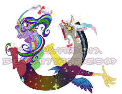 Size: 900x696 | Tagged: safe, artist:sakuyamon, discord, oc, pegasus, pony, g4, rainbow power, rainbow power-ified, simple background, transparent background, watermark