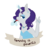 Size: 500x500 | Tagged: safe, artist:superdeathsquad, edit, rarity, anthro, g4, aside glance, clothes, dress, female, lidded eyes, looking at you, magic, misspelling, peace sign, simple background, solo, transparent background