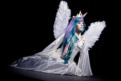 Size: 4608x3072 | Tagged: safe, artist:alexamadden, princess celestia, human, g4, cosplay, irl, irl human, photo