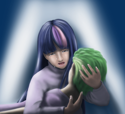 Size: 2589x2367 | Tagged: safe, artist:viuolino, spike, twilight sparkle, human, g4, crying, dead, high res, humanized