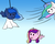 Size: 1280x1027 | Tagged: safe, artist:icesticker, princess cadance, princess celestia, princess luna, lunadoodle, g4, :3, blob, blob ponies, rope, smug, teru teru bozu, tumblr