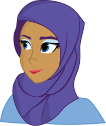 Size: 435x516 | Tagged: safe, artist:lionsca, rarity, human, g4, clothes, female, hijab, humanized, islam, simple background, solo, transparent background