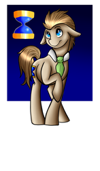 Size: 442x750 | Tagged: safe, artist:tardispony, pony, clean, cute, doctor, solo, whooves